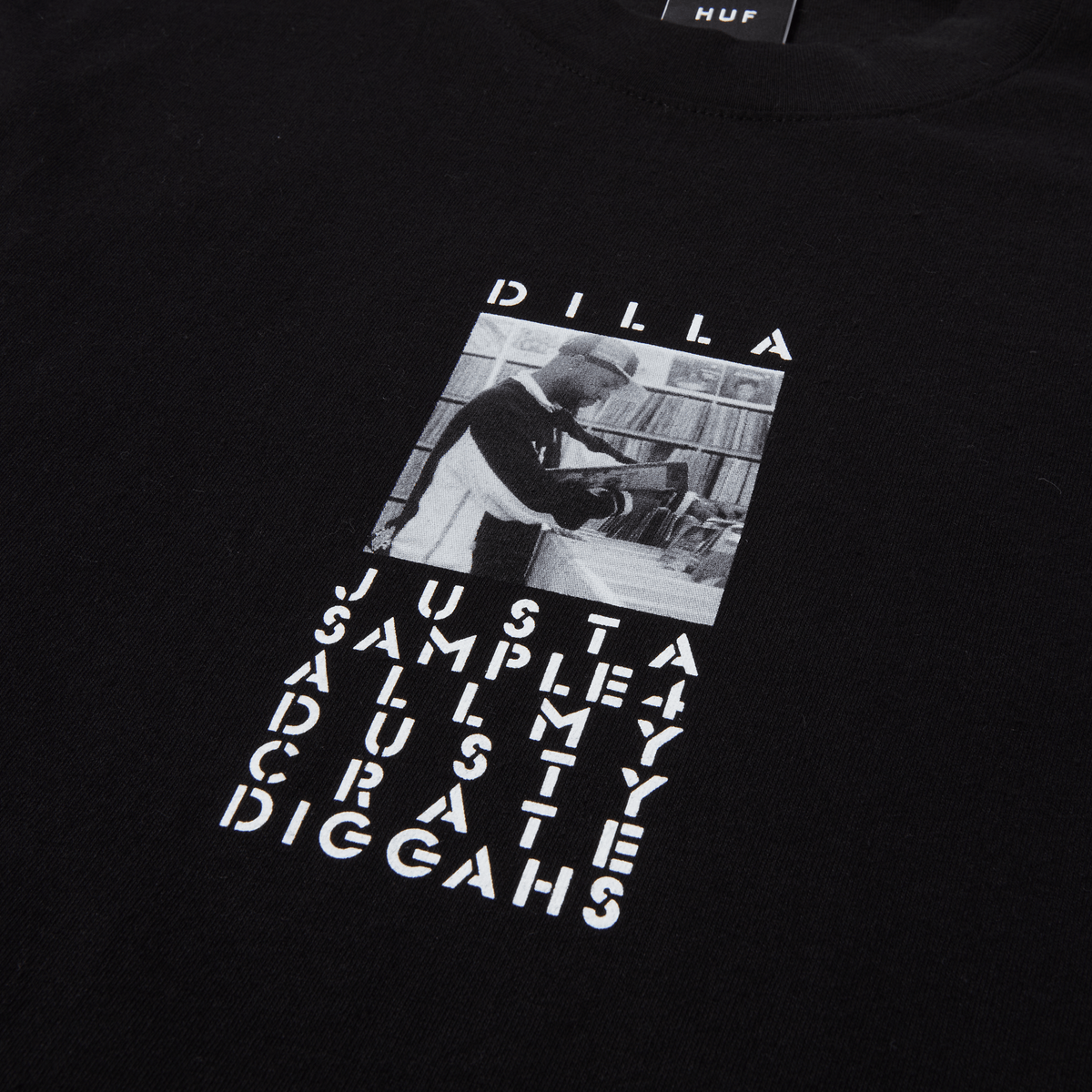 Huf HUF X J Dilla Detroits Finest T-Shirt