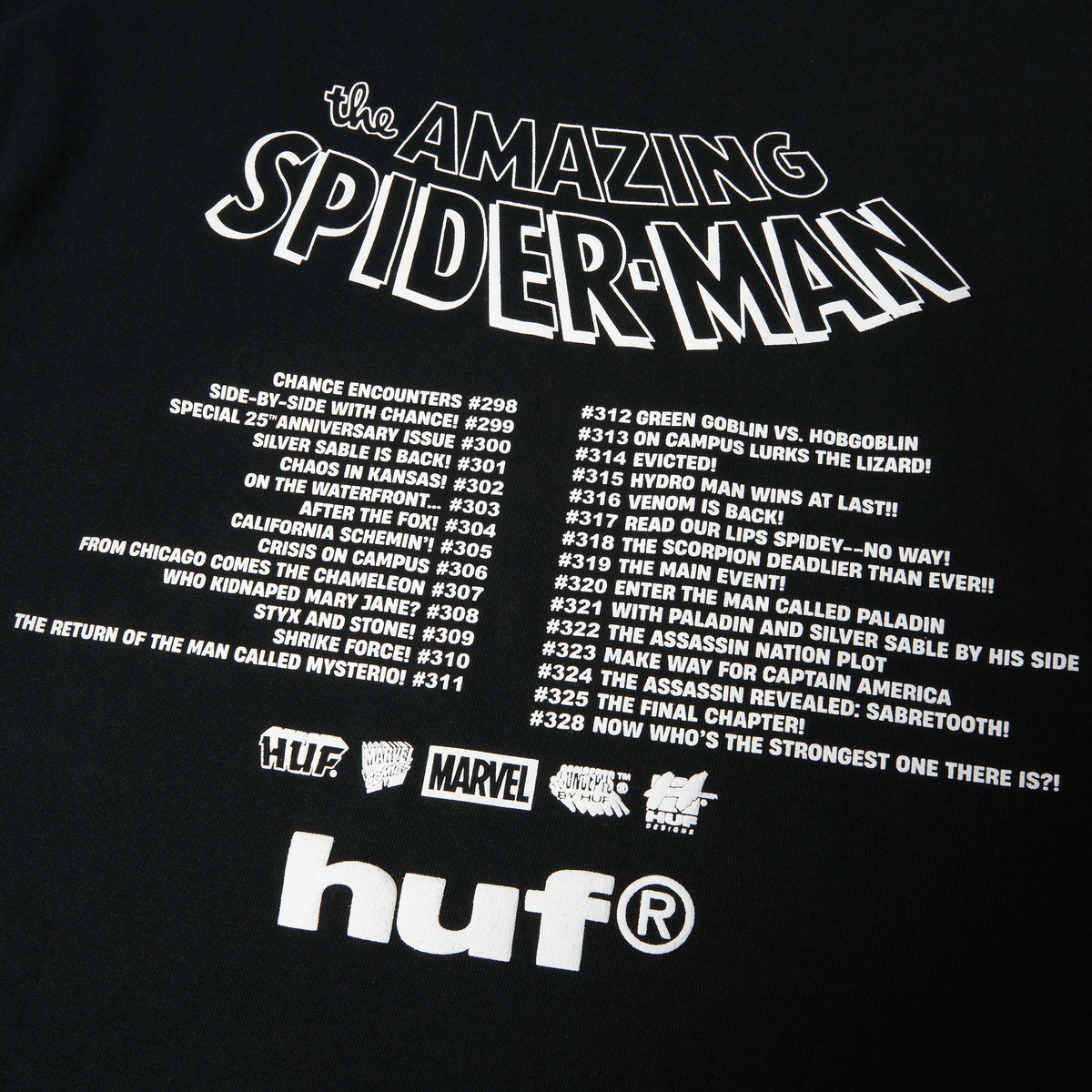 Huf HUF X Marvel Spider-Man Three Hundred T-Shirt