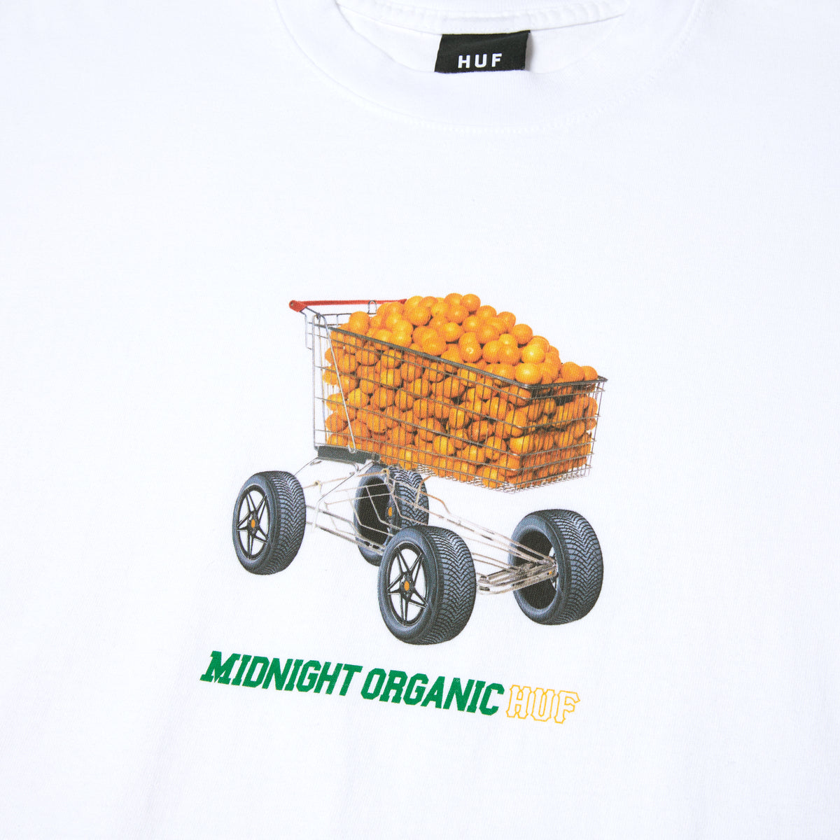 Huf HUF X Midnight Organic Shopping Cart T-Shirt