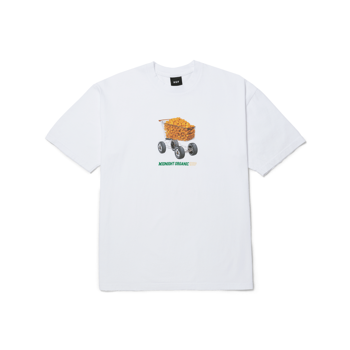 huf HUF x Midnight Organic Shopping Cart T-Shirt