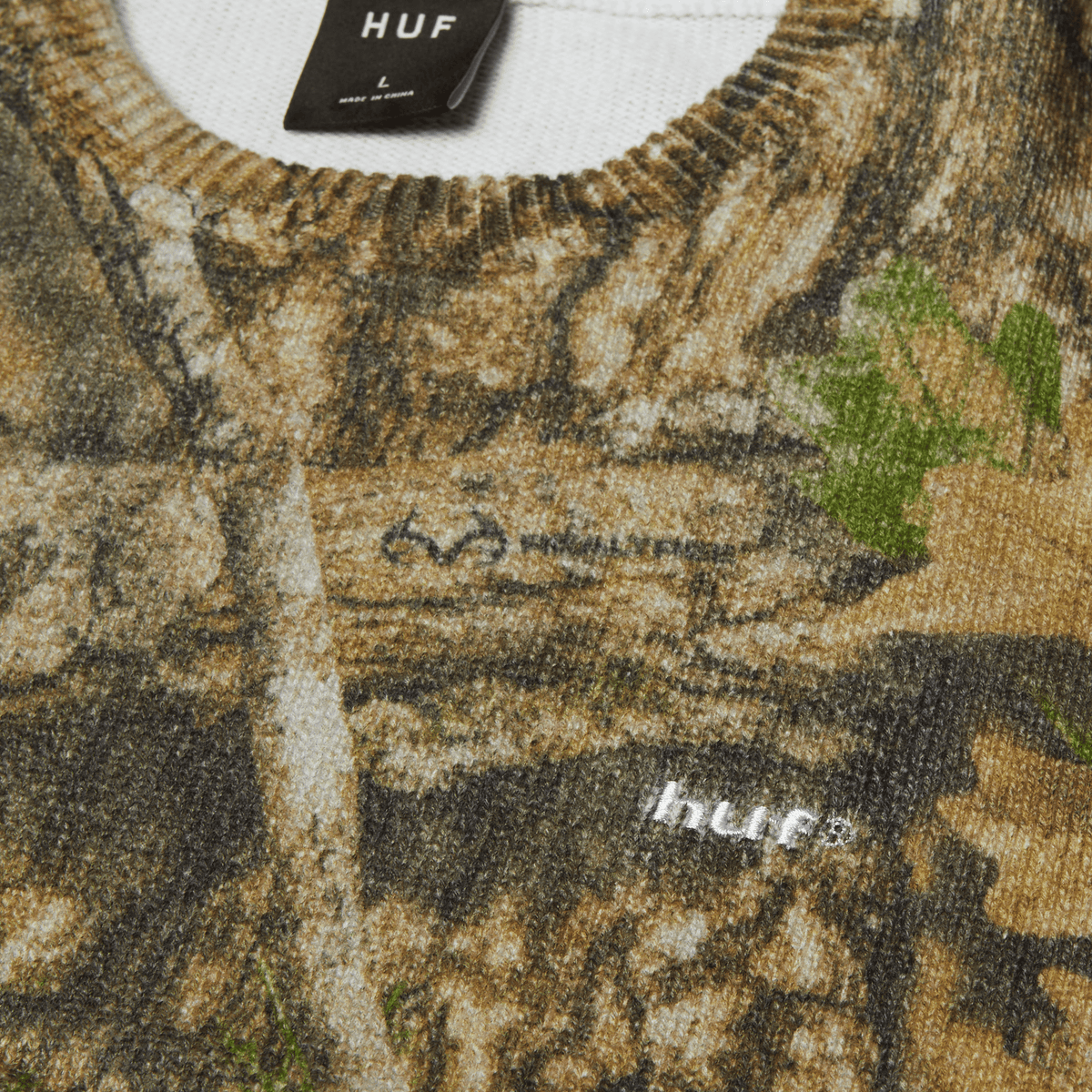 Huf Huf X Realtree Crewneck Sweater