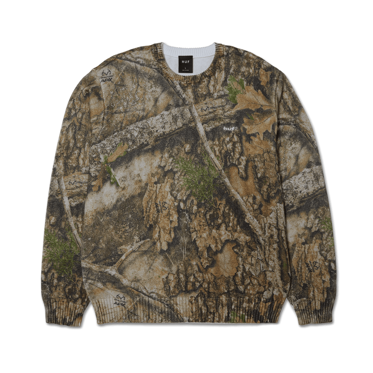 huf Huf x Realtree Crewneck Sweater