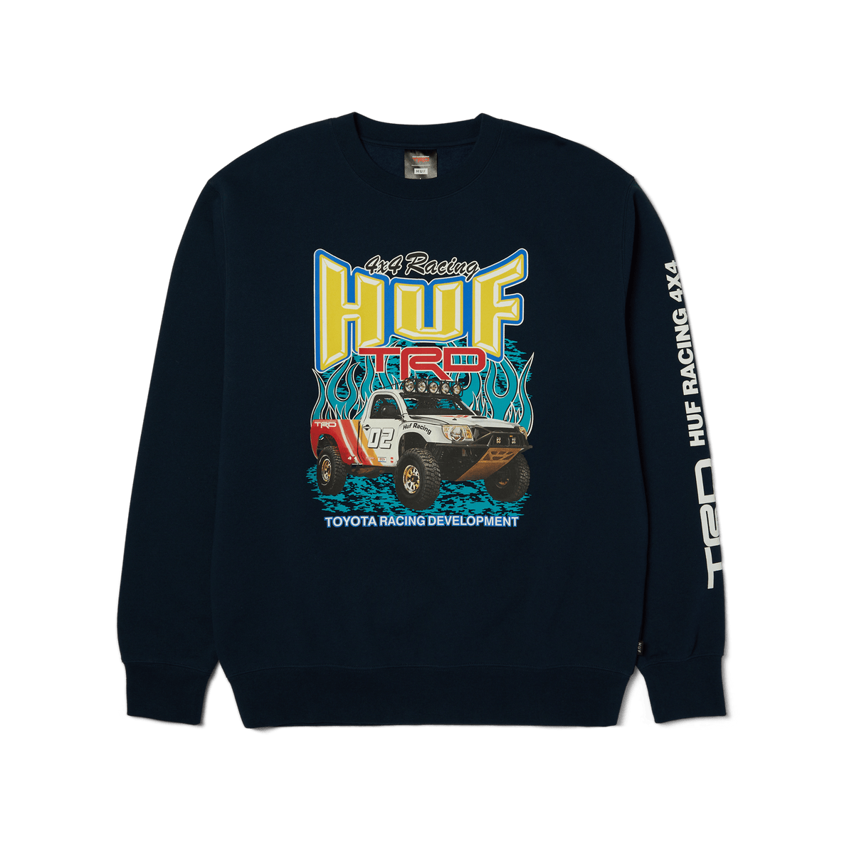 huf HUF x Toyota TRD Pit Crew Crewneck Sweatshirt