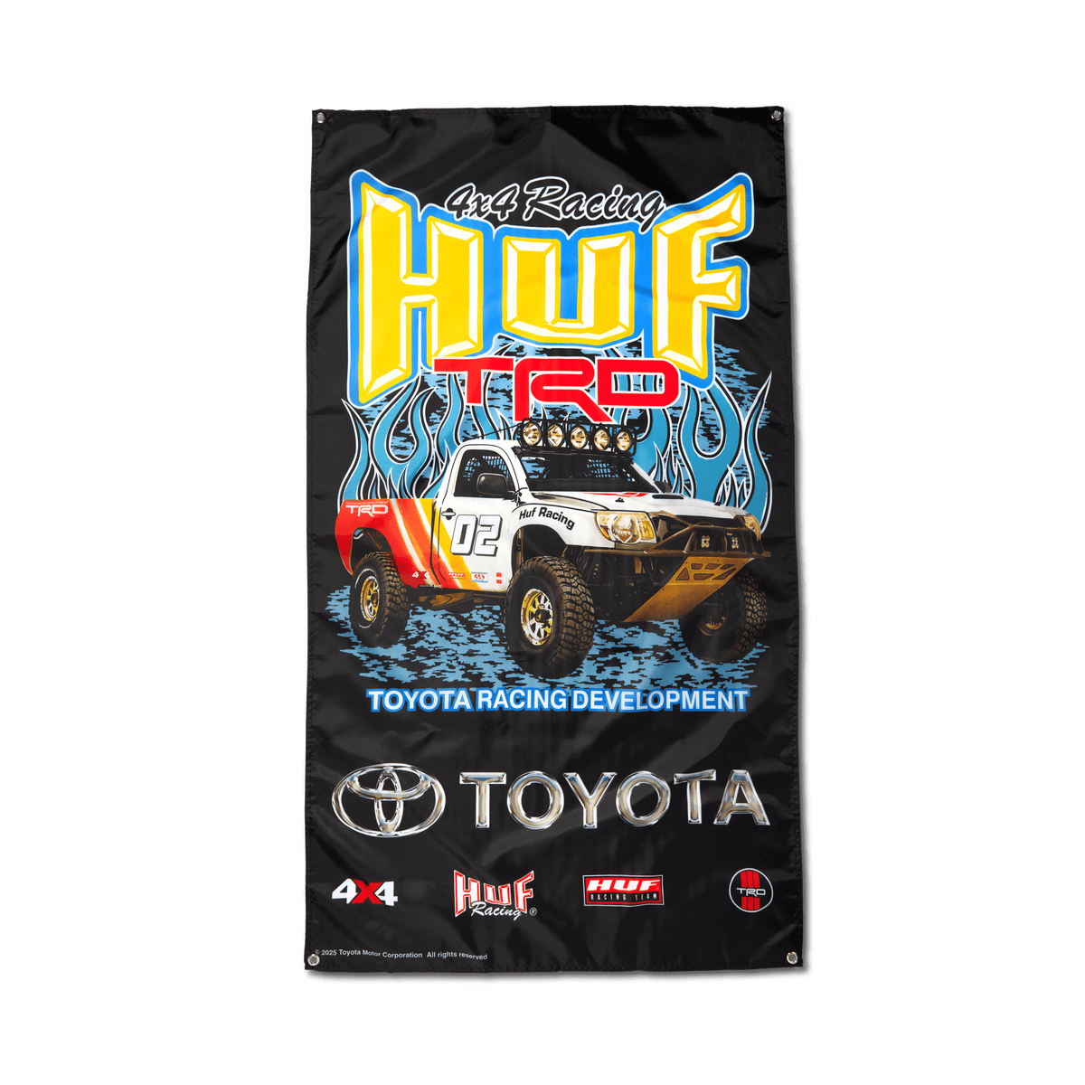 huf HUF x Toyota TRD Pit Crew Shop Banner