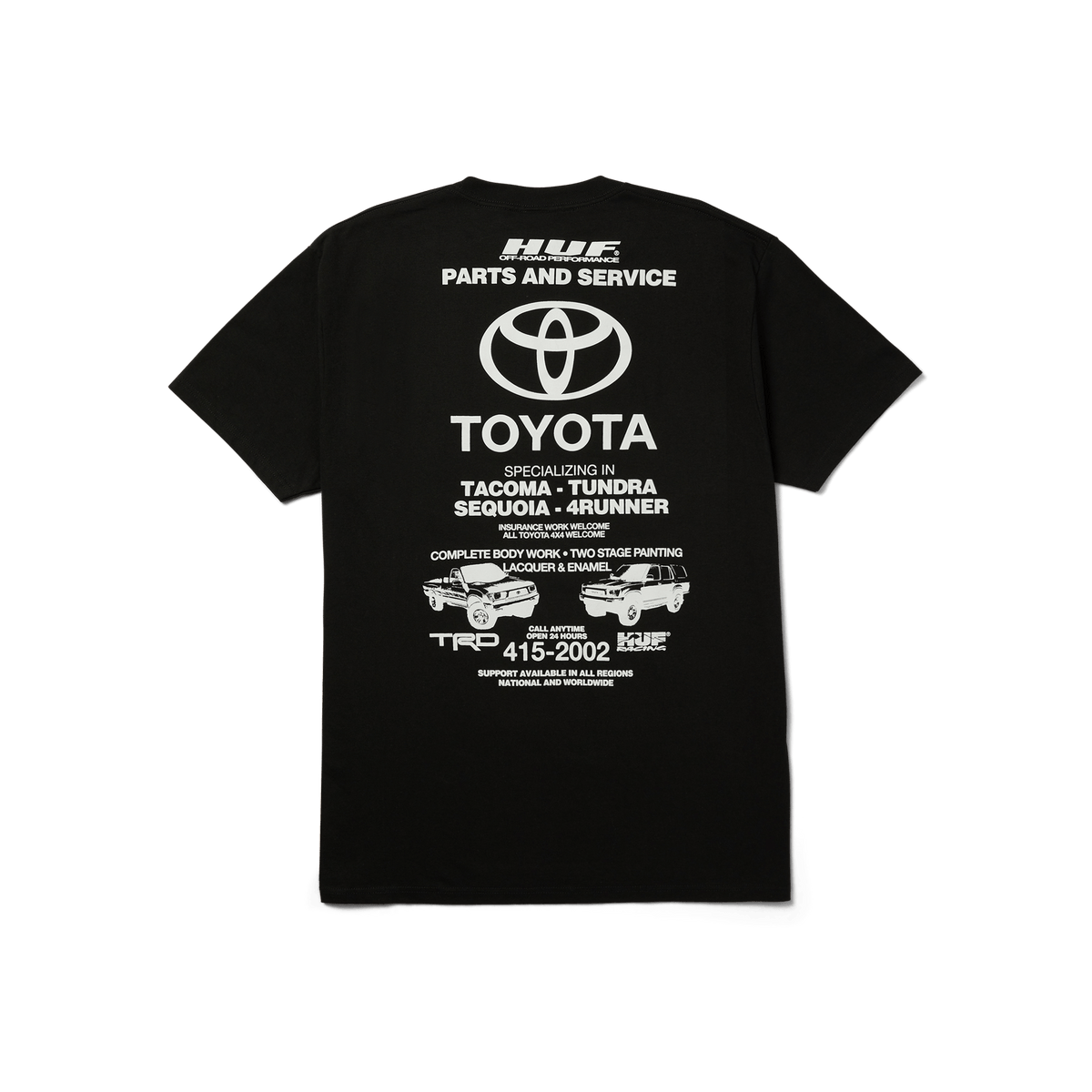 huf HUF x Toyota TRD Service Department T-Shirt
