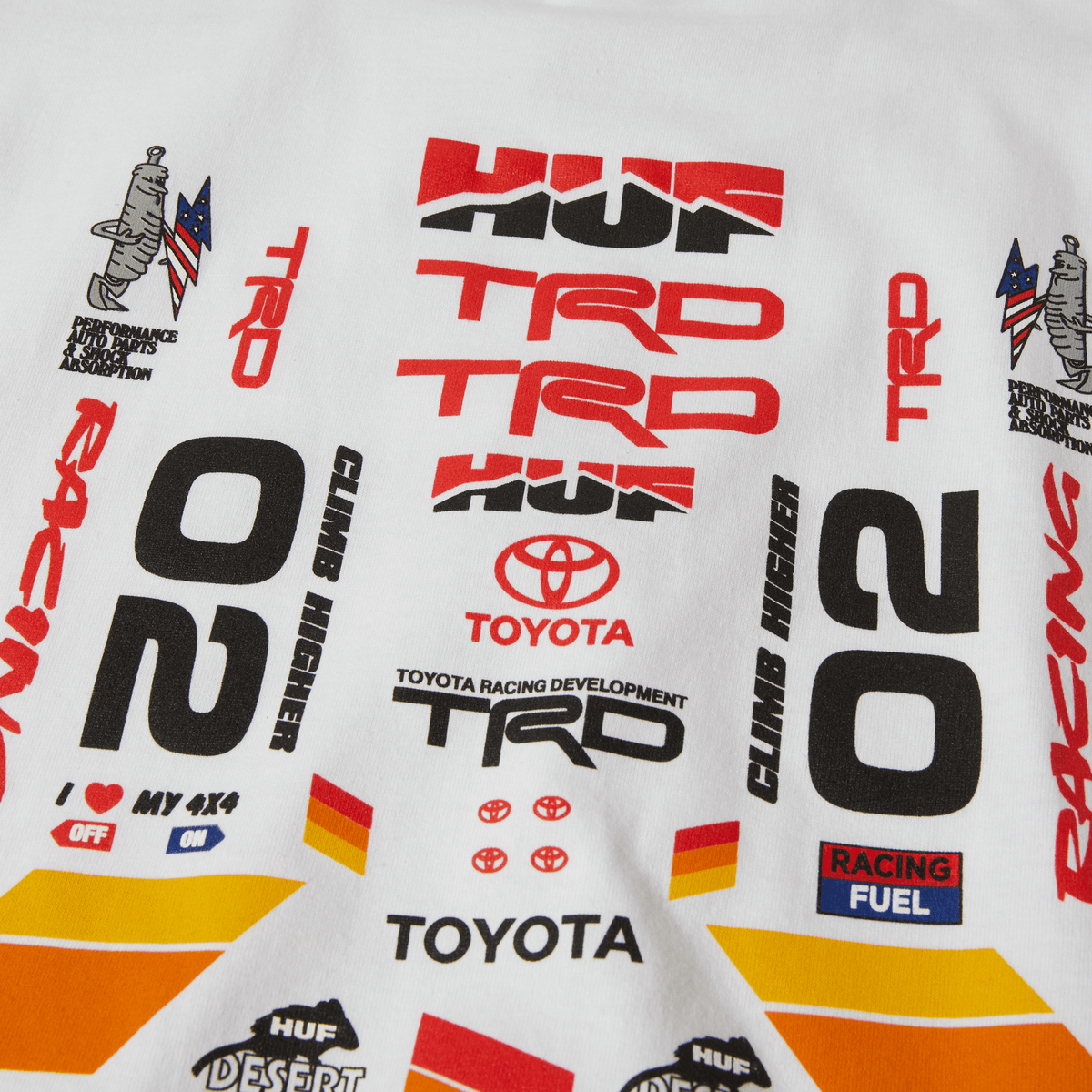 Huf HUF X Toyota TRD Stickered T-Shirt