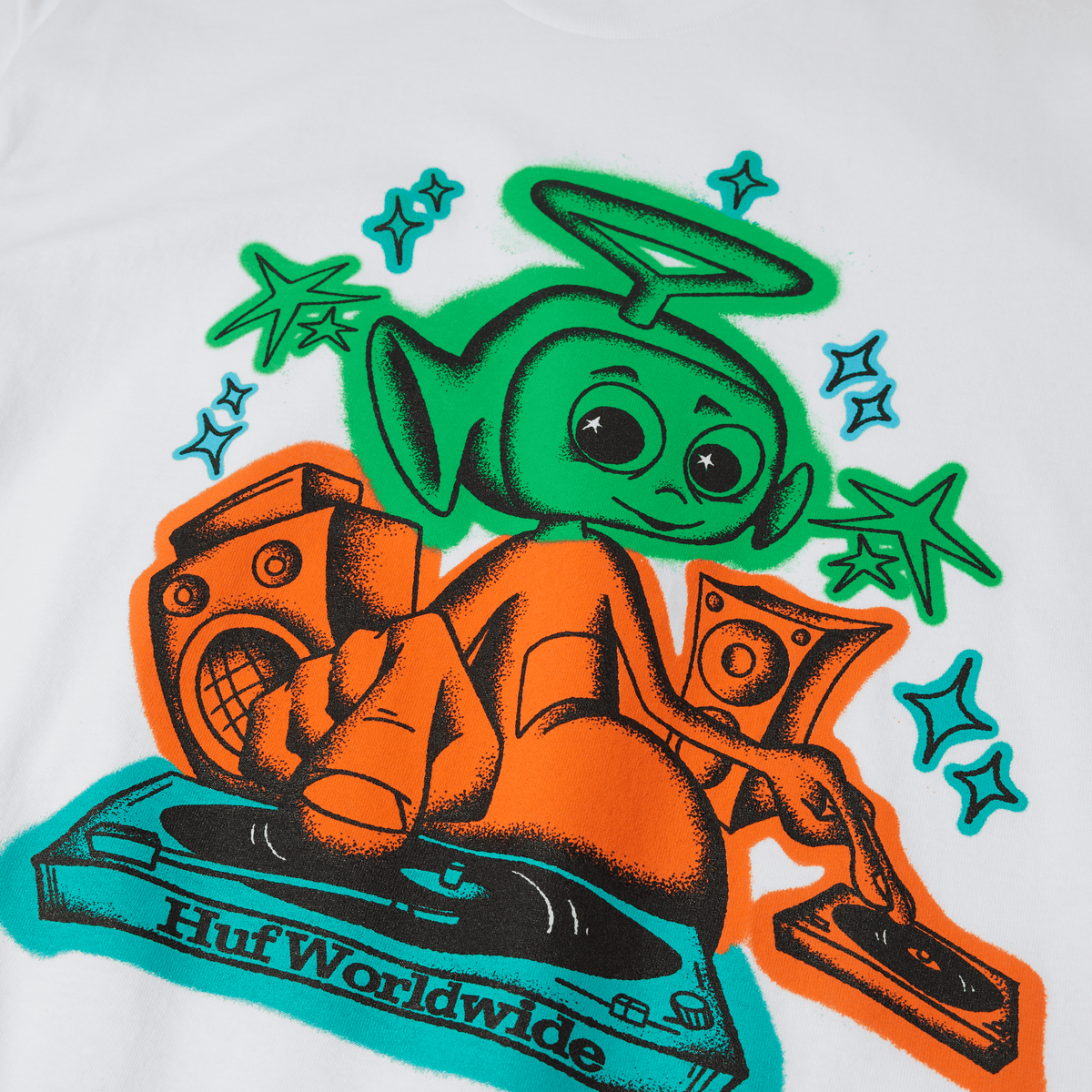 Huf I Know The DJ T-Shirt