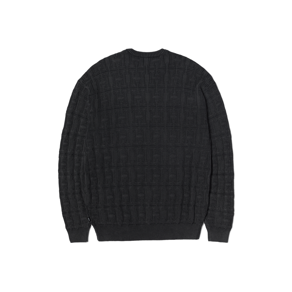 Huf Interlaced Jacquard Overdyed Crew