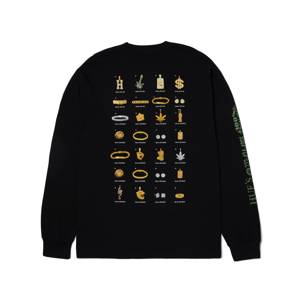 Huf Jewelry Long Sleeve T-Shirt