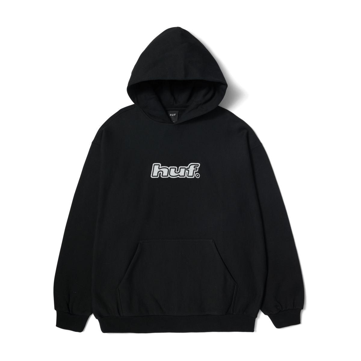 Huf Logo Applique Hooded Fleece