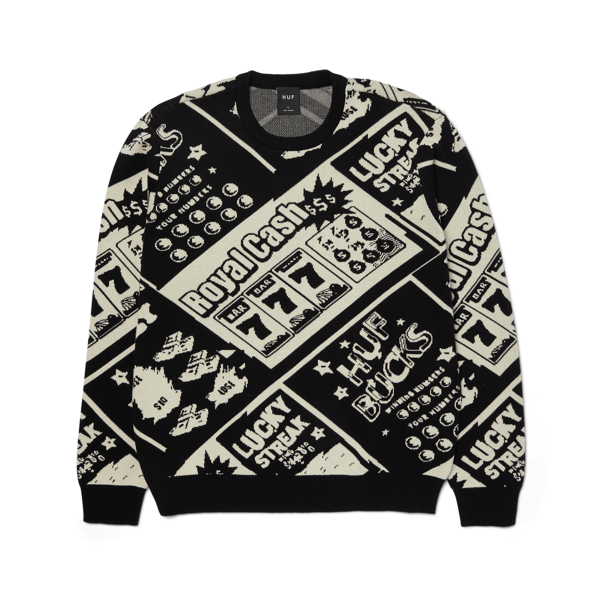 huf Lucky Crewneck Sweater