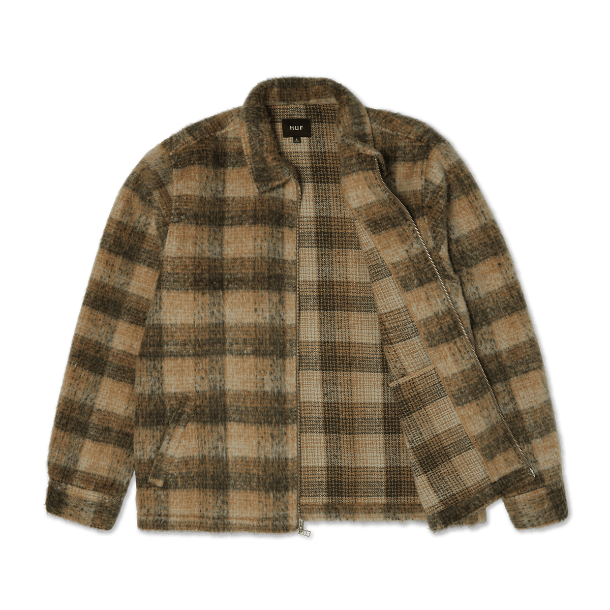 Huf Megablast Plaid Jacket