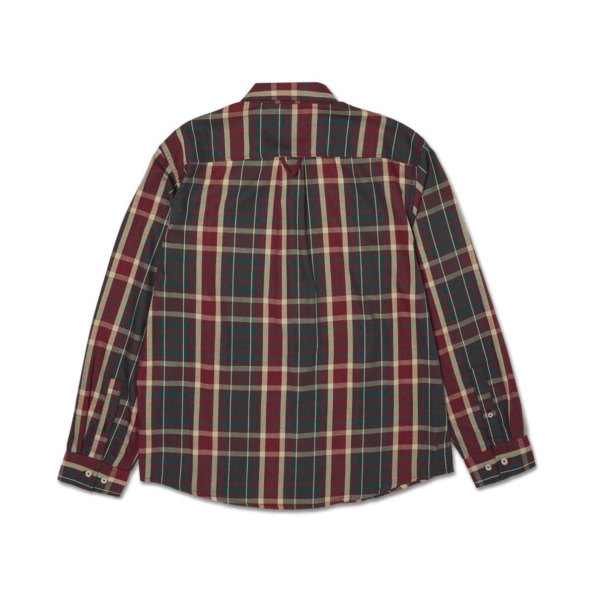 Huf Megablast Plaid Long Sleeve Shirt