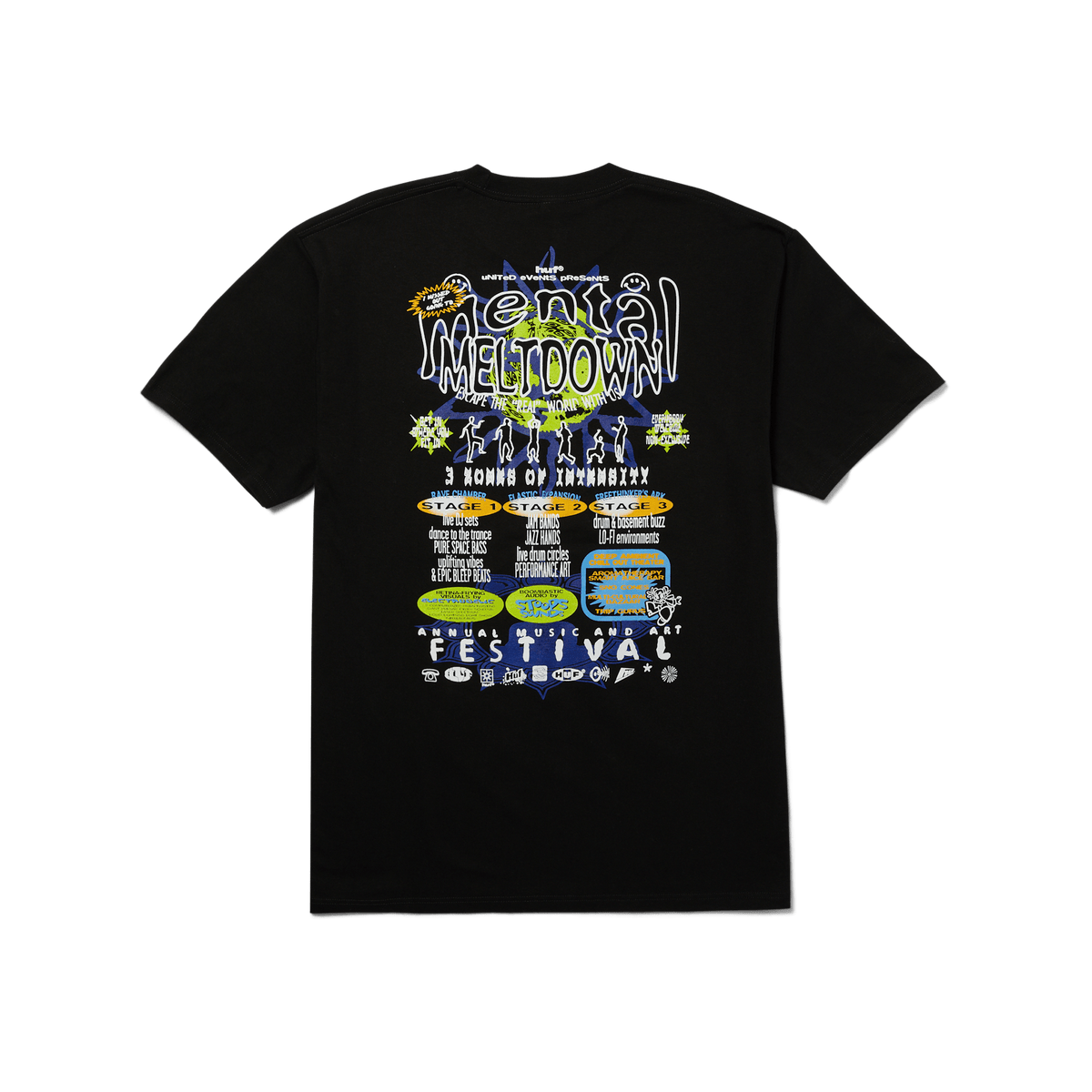 Huf Mental Meltdown T-Shirt