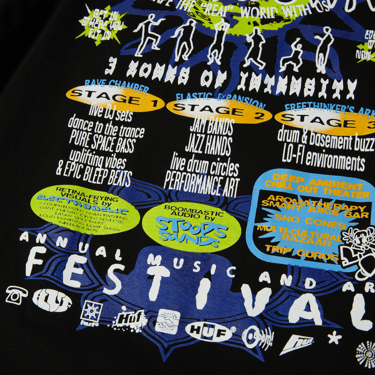 Huf Mental Meltdown T-Shirt