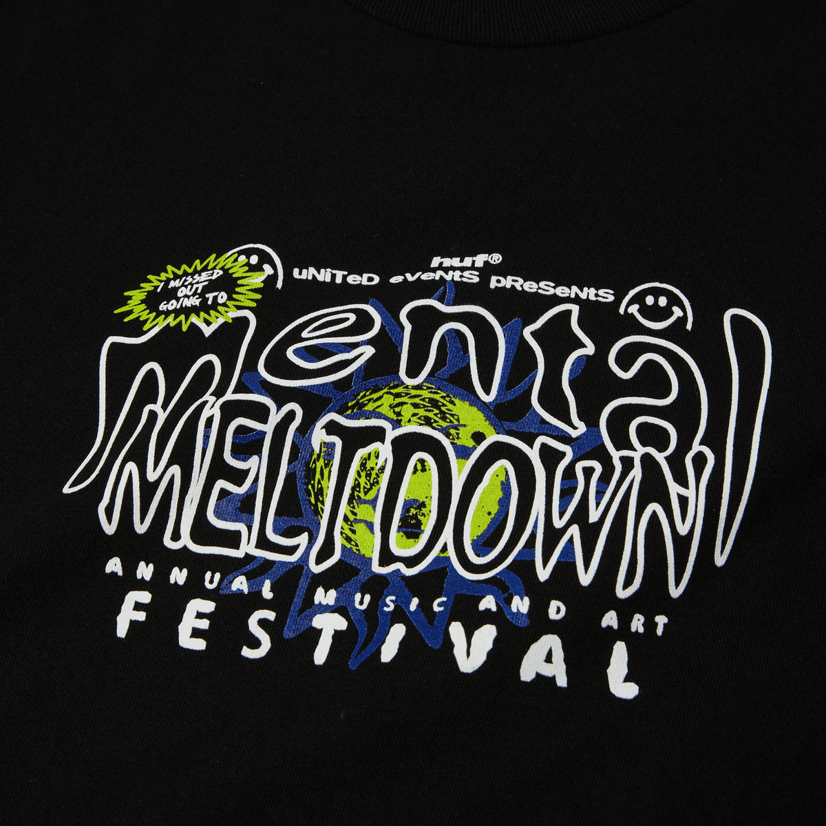 Huf Mental Meltdown T-Shirt