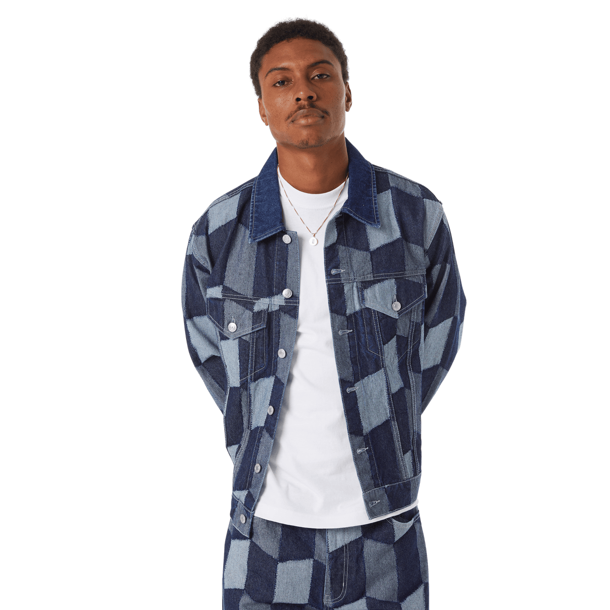 Huf Patchwork Denim Jacket