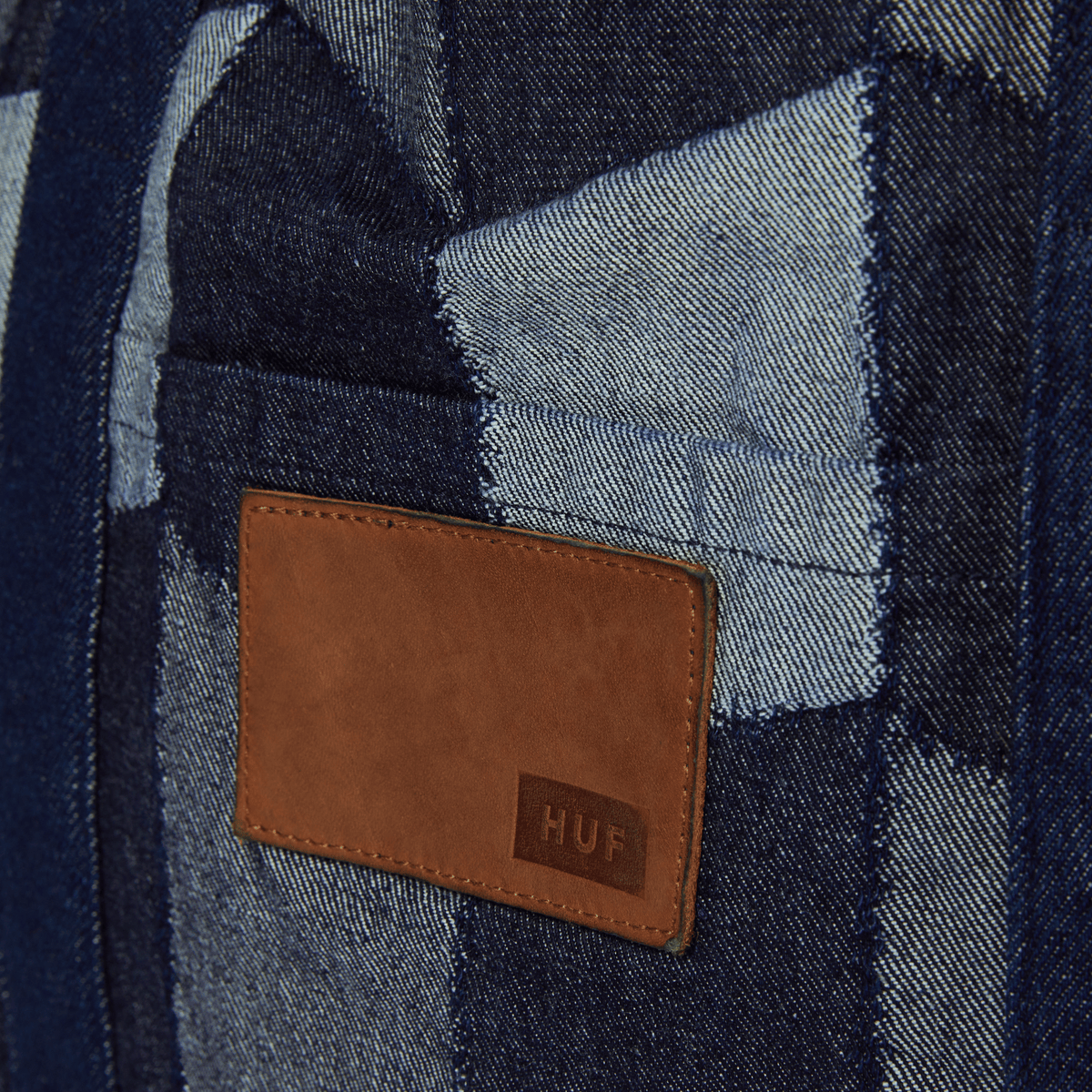 Huf Patchwork Denim Tote