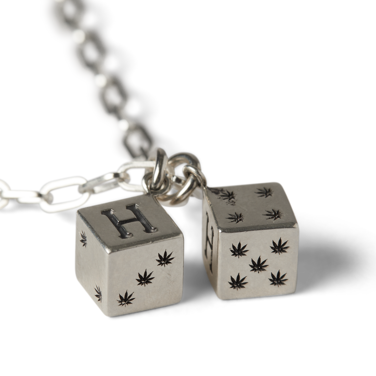 Huf Plantlife Fuzzy Dice Necklace