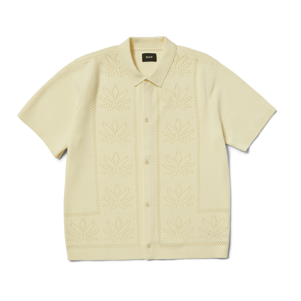 huf Plantlife Perforated Knit Top