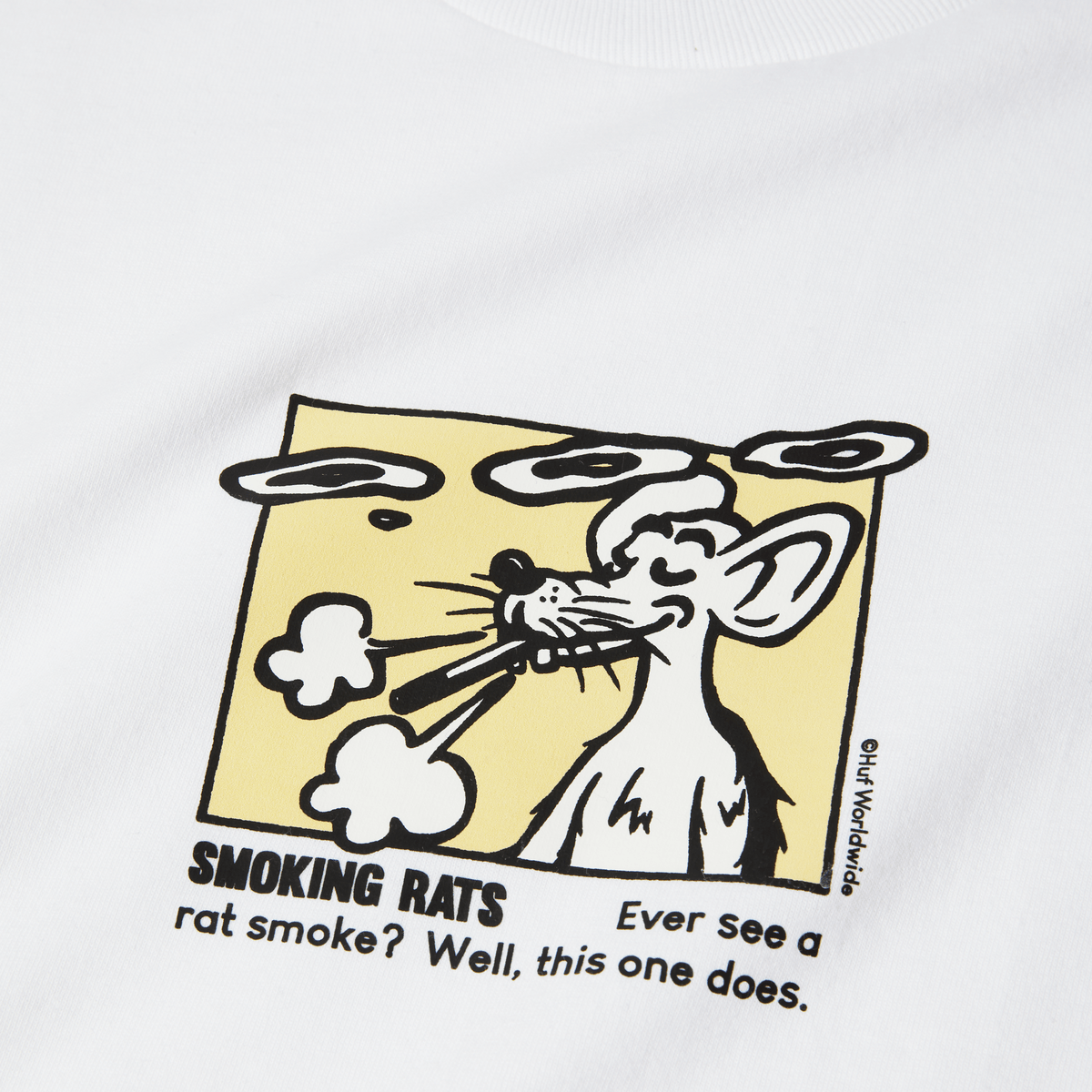 Huf Smoking Rat T-Shirt
