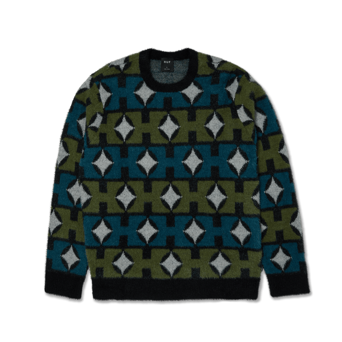 huf Space Age Crewneck Sweater