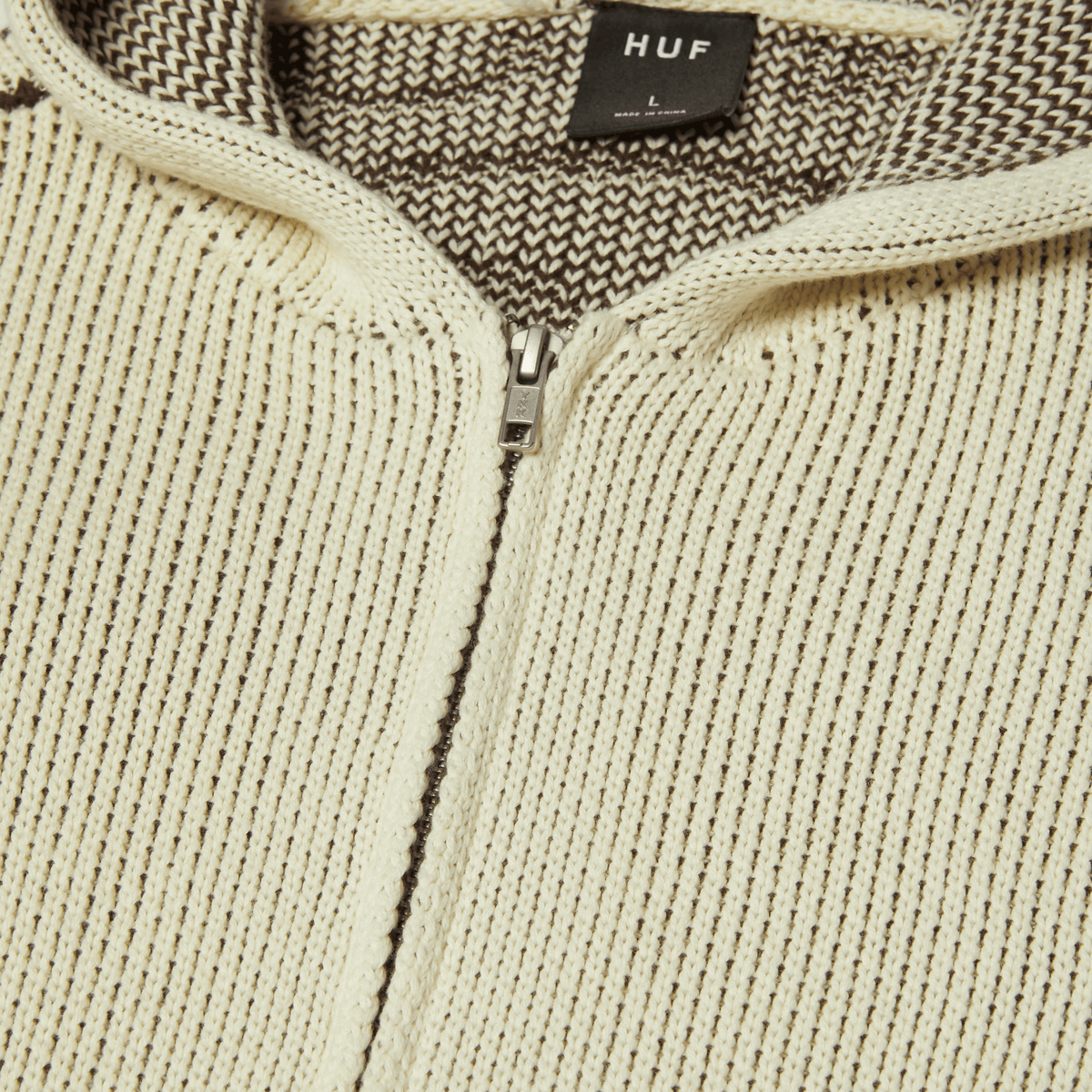 Huf Token Zip Hooded Sweater