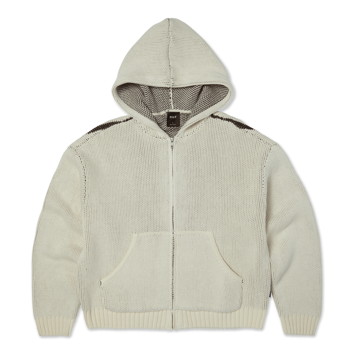 Huf Token Zip Hooded Sweater