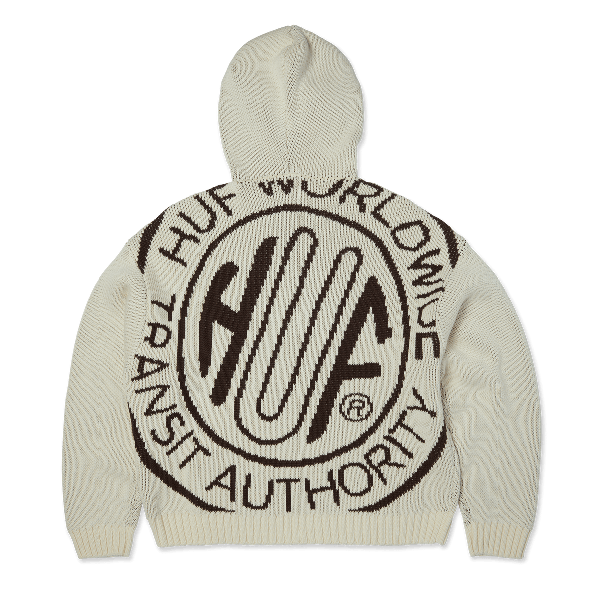 huf Token Zip Hooded Sweater huf Token Zip Hooded Sweater