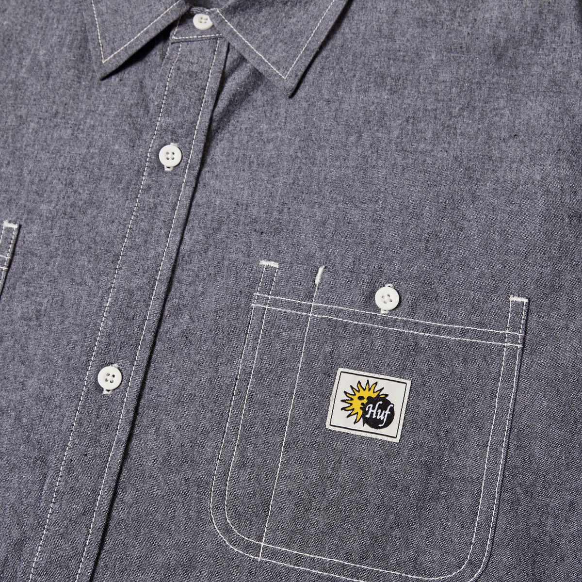 Huf Total Eclipse Chambray Shirt