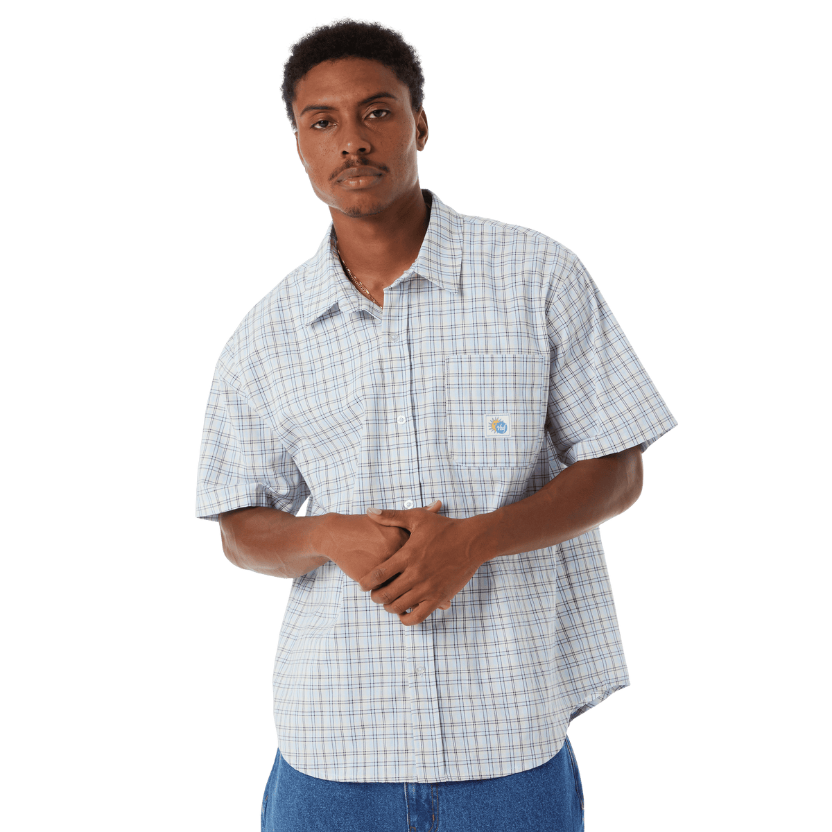 Huf Total Eclipse Plaid Shirt