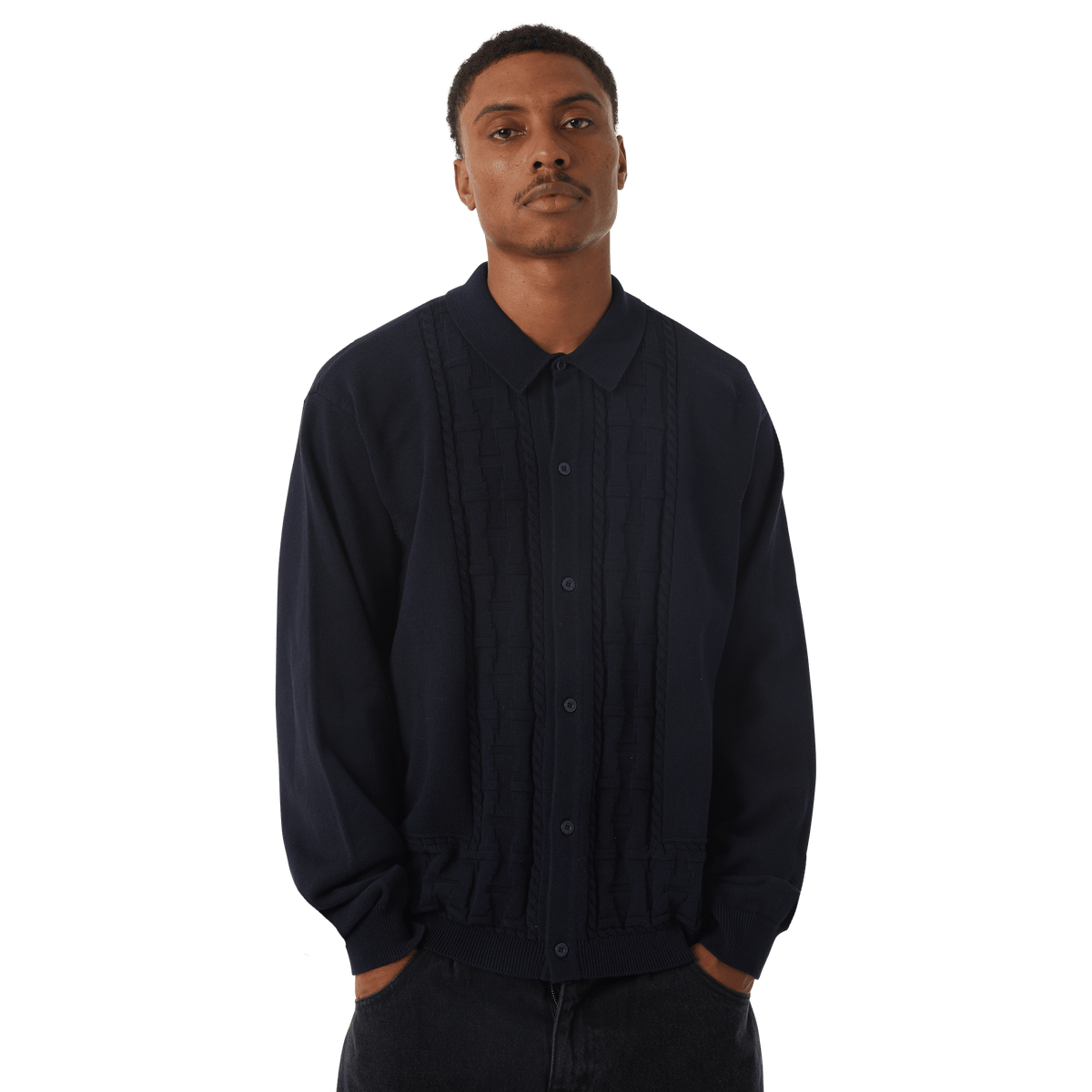 Huf Towner Long Sleeve Knit Top