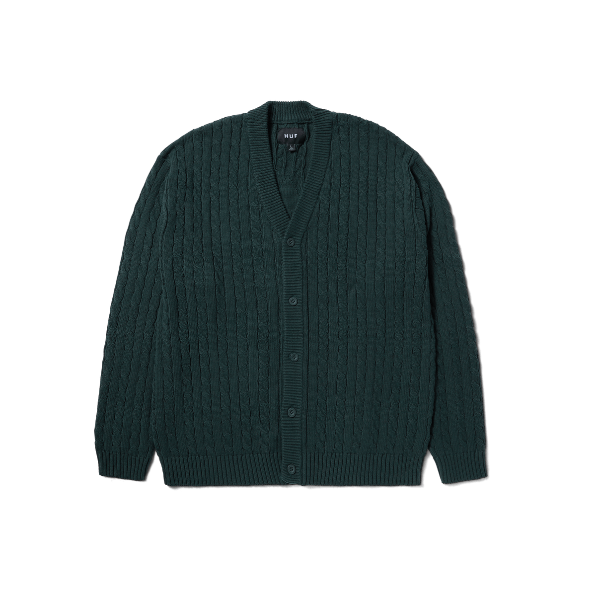 huf Triple Triangle Jacquard Cardigan