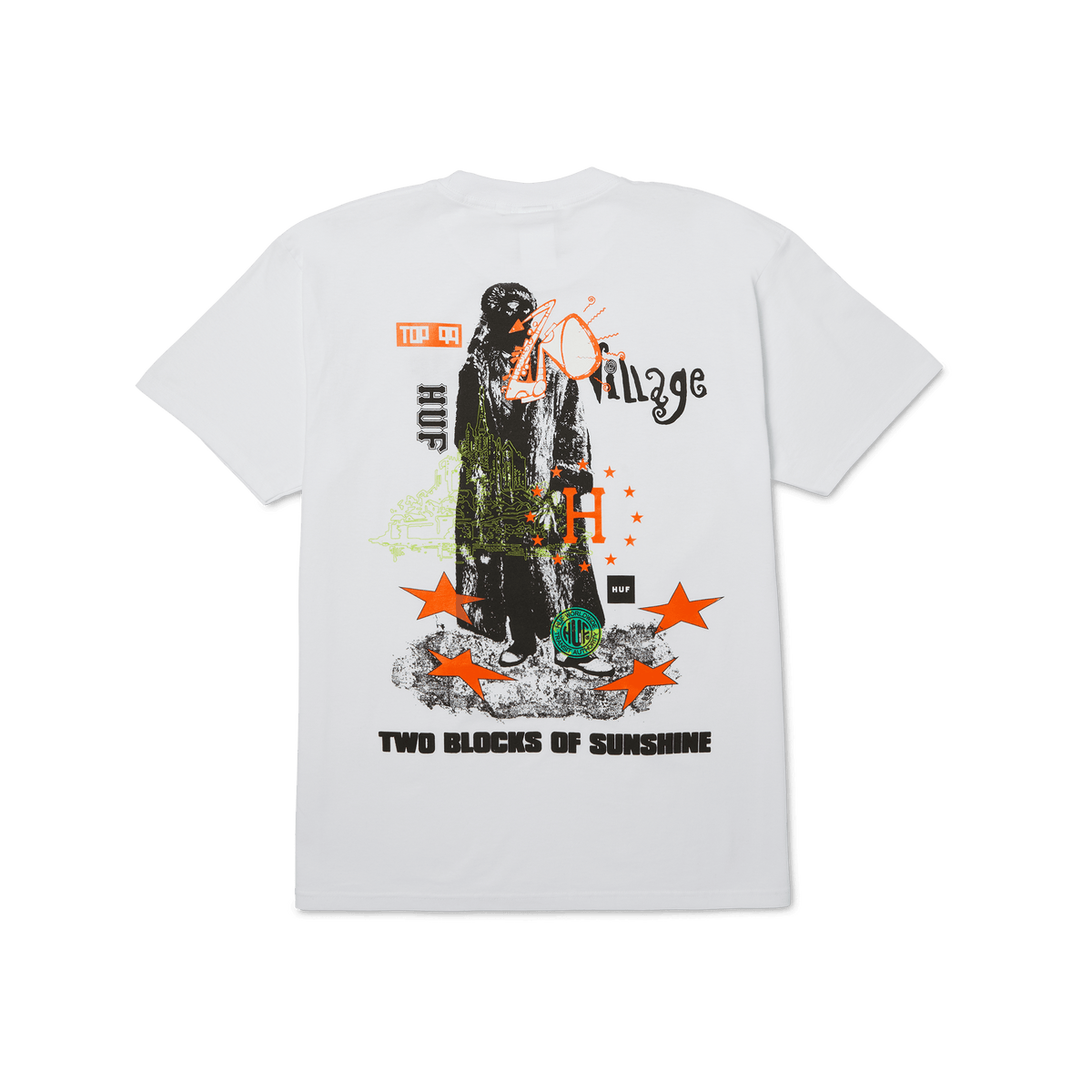 Huf Two Blocks Of Sunshine T-Shirt