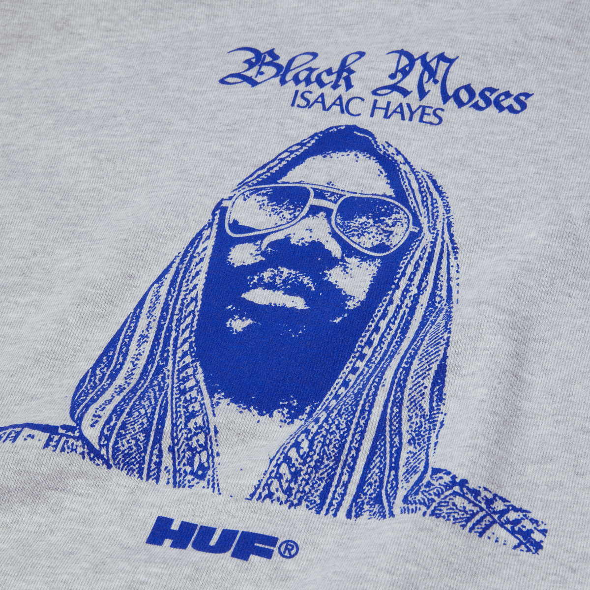 Huf HUF X Isaac Hayes Black Moses Heavyweight Pullover Hoodie