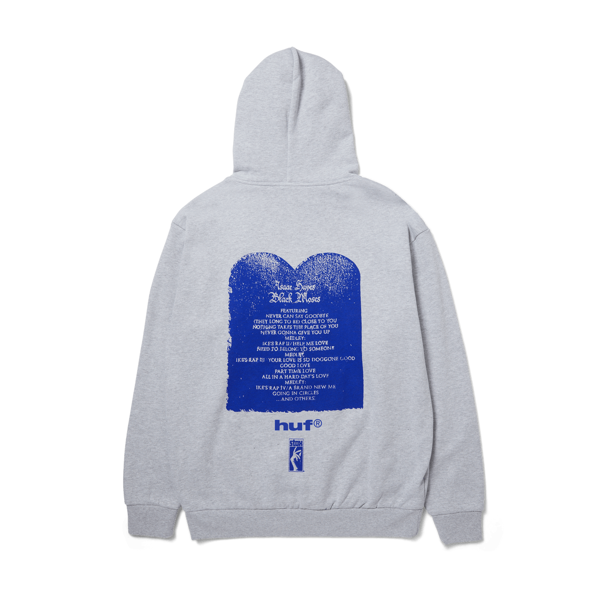 Huf HUF X Isaac Hayes Black Moses Heavyweight Pullover Hoodie
