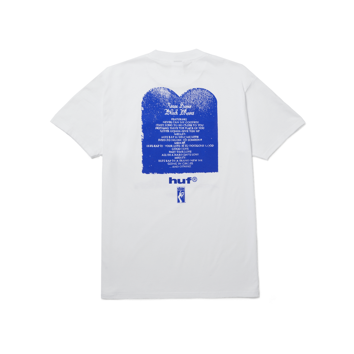 Huf HUF X Isaac Hayes Black Moses Heavyweight T-Shirt