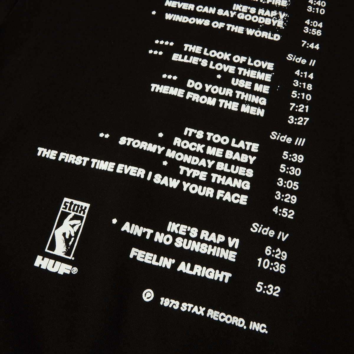 Huf HUF X Isaac Hayes Tahoe Heavyweight Pullover Hoodie