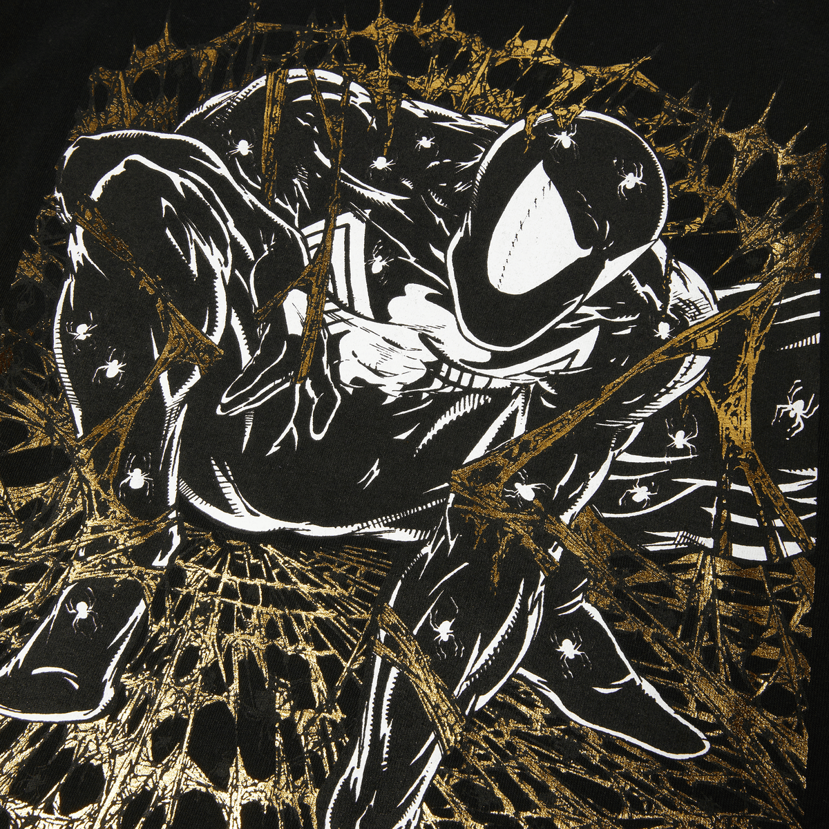 Huf HUF X Marvel Spider-Man Arachknight Gold T-Shirt