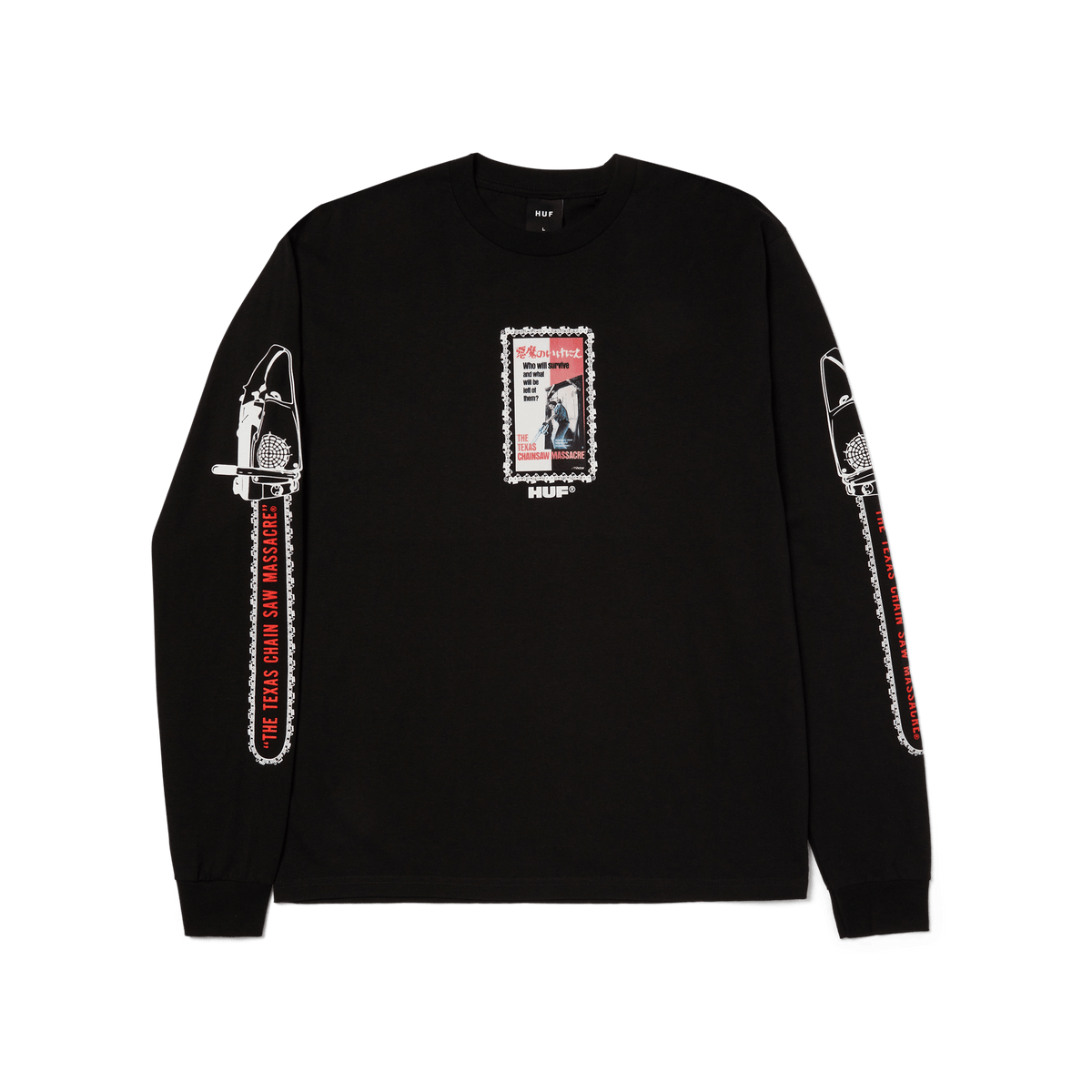 Huf HUF X The Texas Chainsaw Massacre Dual Chain Long Sleeve T-Shirt