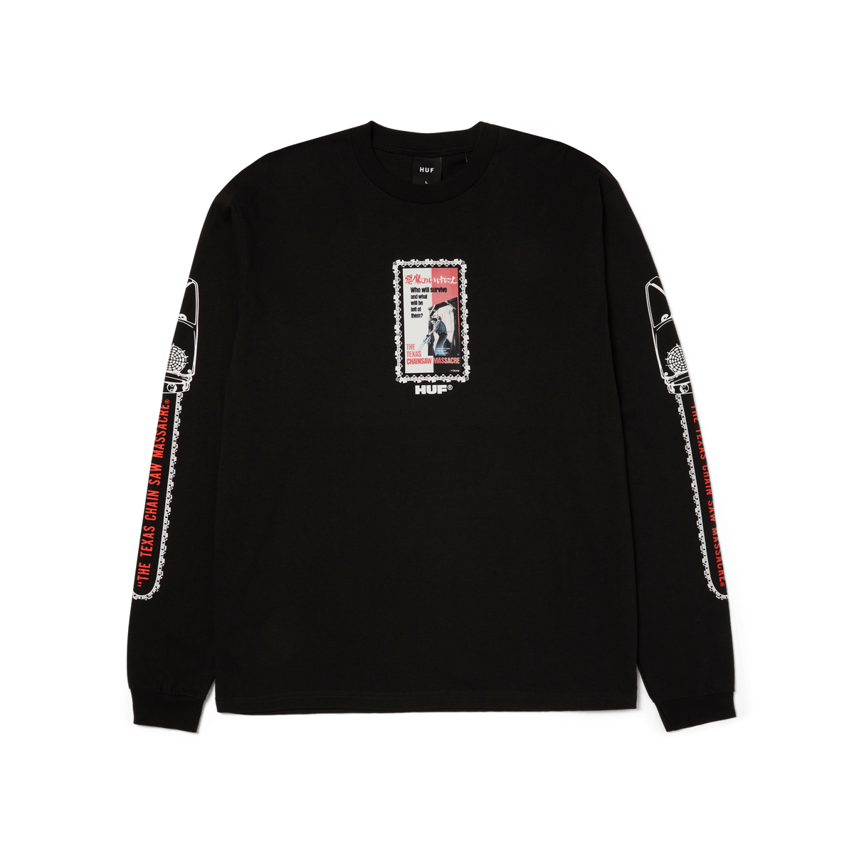 huf HUF x The Texas Chainsaw Massacre Dual Chain Long Sleeve T-Shirt