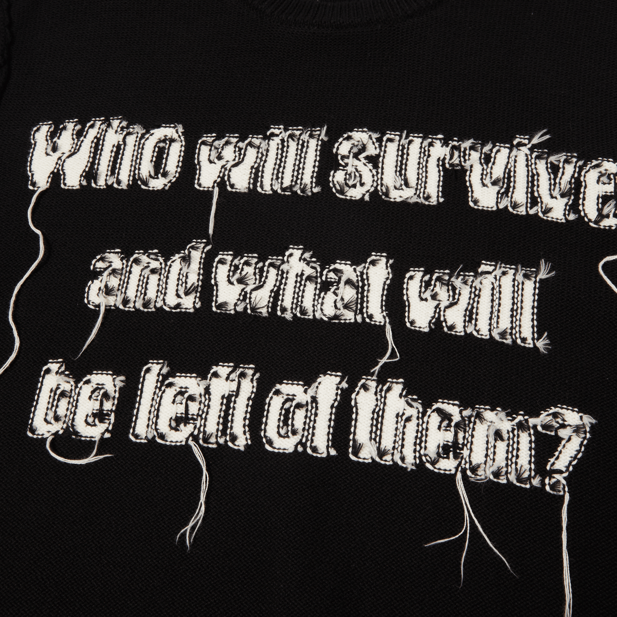 Huf HUF X The Texas Chainsaw Massacre Survive Cable Knit Sweater