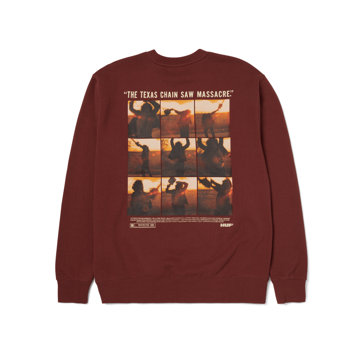 Huf HUF X The Texas Chainsaw Massacre Unparalleled Terror Crewneck Sweatshirt