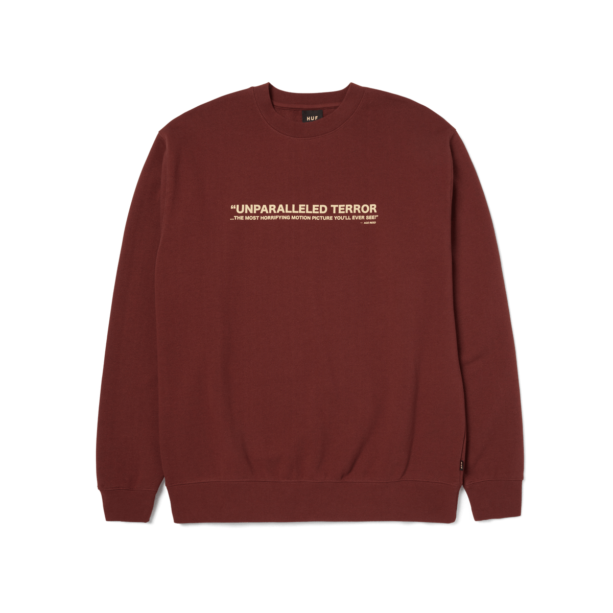 huf HUF x The Texas Chainsaw Massacre Unparalleled Terror Crewneck Sweatshirt