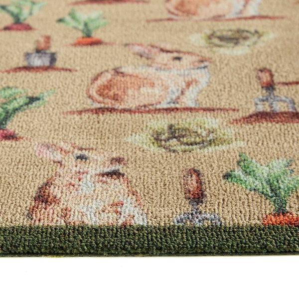 Hug Rug Allotment Bunnies Washable Doormat