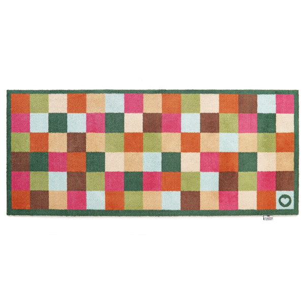 Hug Rug Allsorts Check Washable Doormat