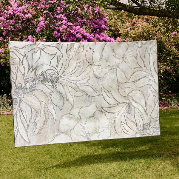 Hug Rug Art Floral Eco-Washable Rug