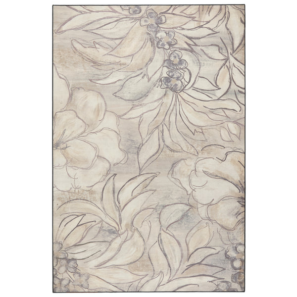 hug rug Art Floral Eco-Washable Rug