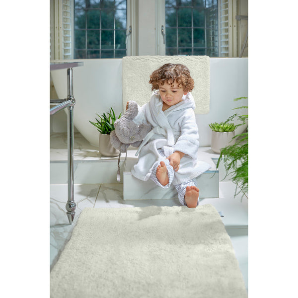 Hug Rug Bamboo Plain Cream Bathmat