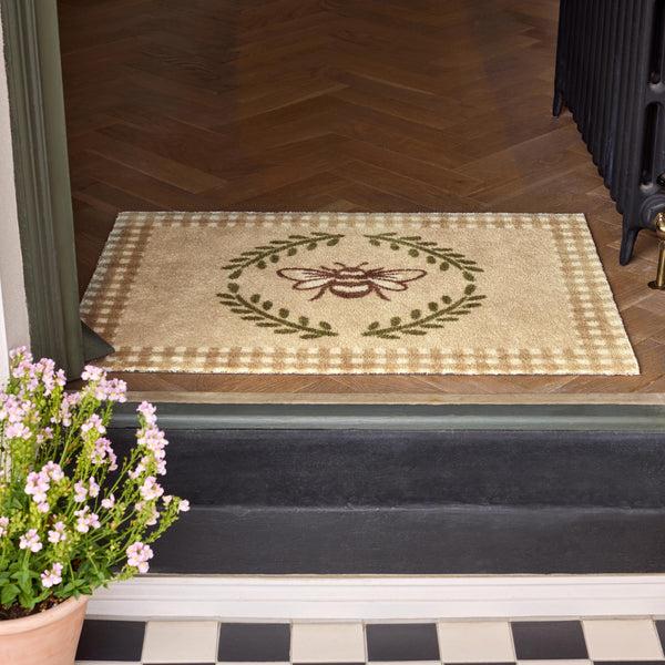 Hug Rug Beehive Beige Charity Doormat